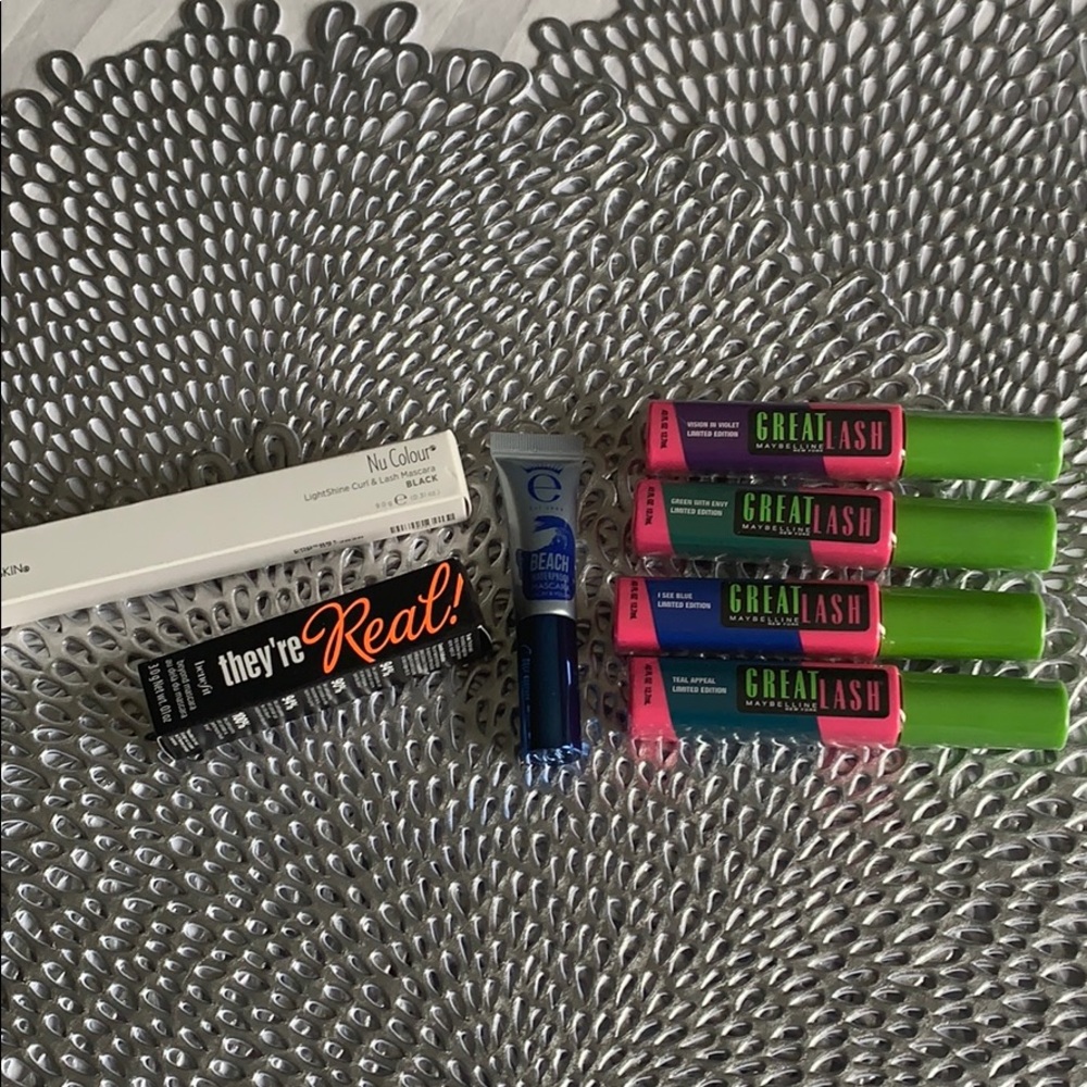NEW Mascara x6 (black and coloured) LOT
